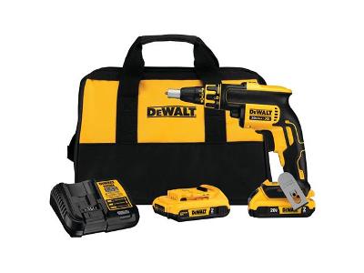 Parafusadeira Drywall DeWalt Brushless 1/4” c/ 2 Baterias 20V 2Ah