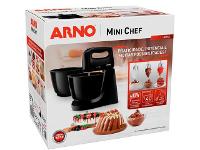 Batedeira Arno Minichef Preta 400W - 4