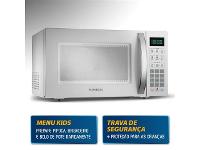 Micro Ondas Mondial Branco 34 Litros 1400W  - 4