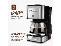 Cafeteira Elétrica Dolce Arome Mondial Preto/Inox 550W - 2