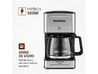 Cafeteira Elétrica Dolce Arome Mondial Preto/Inox 550W - 3