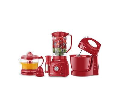 Conjunto Especial Mondial Vermelho 110V KT-201-R