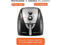 Fritadeira Sem Óleo Air Fryer 8L Mondial Preto 1900W  AFN-80-BI - 3