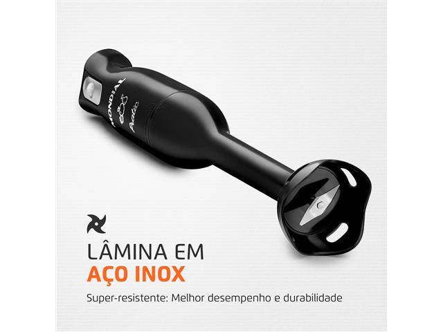 Mixer Pratic Mondial Preto 200W  M-15-B - 2