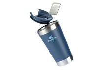 Copo Térmico de Cerveja Stanley com Tampa Navy 473ML - 2