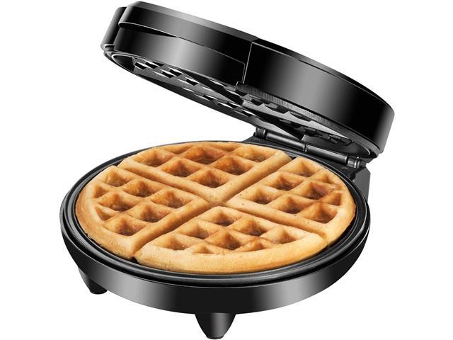 Máquina de Waffle Mondial Pratic Waffle GW-01 Preta 1200W 110V - 2