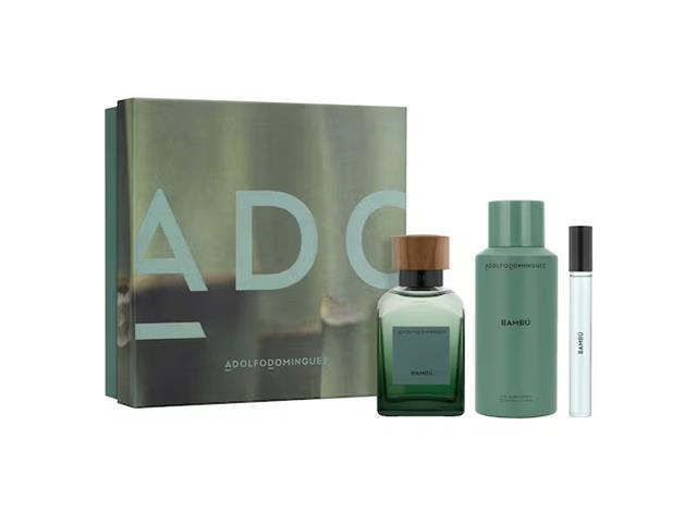 Kit Perfume Adolfo Dominguez Bambú EDP 120ML + Desodorante + Travel - 1