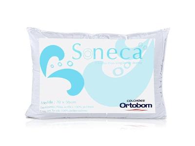 Travesseiro Ortobom Fibra Siliconada Soneca