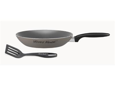 Frigideira com Espátula Brinox Disney Prata 28CM