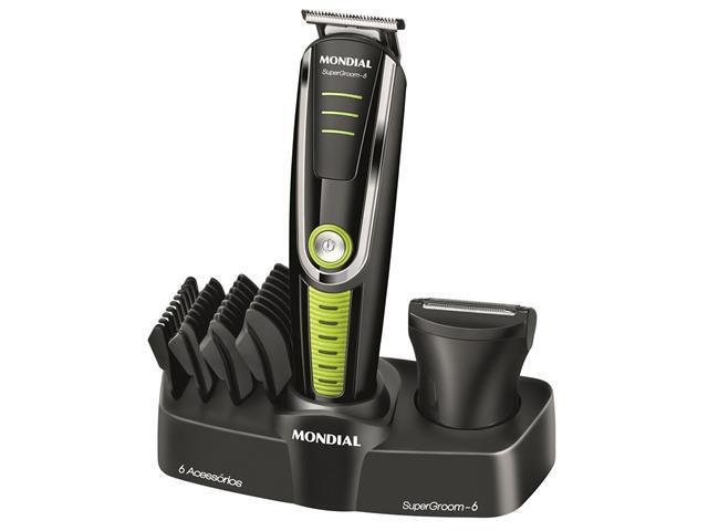 Aparador de Pelos Mondial Super Groom 6 em 1 Bivolt - 1