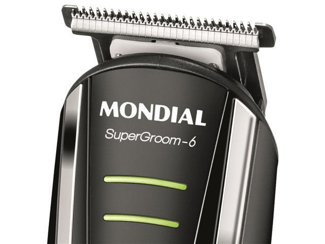 Aparador de Pelos Mondial Super Groom 6 em 1 Bivolt - 3