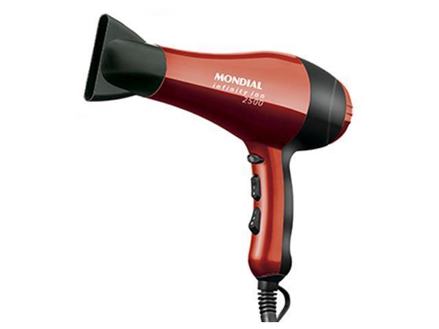 Secador de Cabelos Mondial SC-12 Infinity 2500 Vermelho 220V - 1