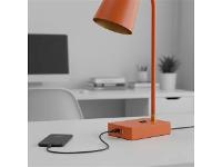 Luminária de mesa Ocanova USB A TUTTO Cor Laranja Fosco - 3