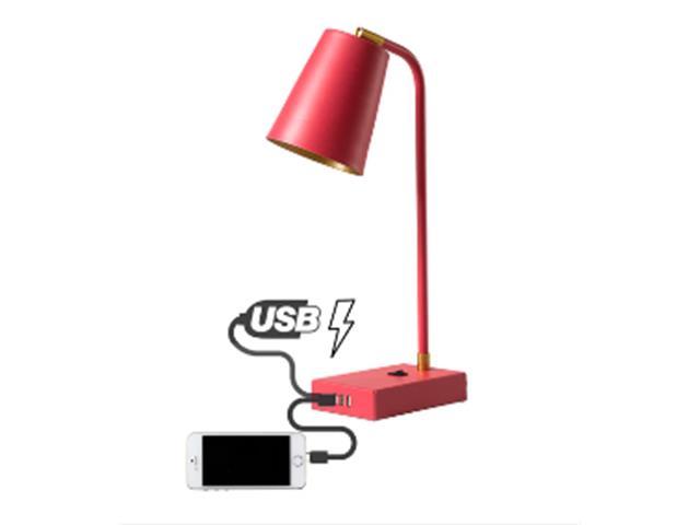 Luminária de mesa Ocanova USB A TUTTO Cor Rosa - 1