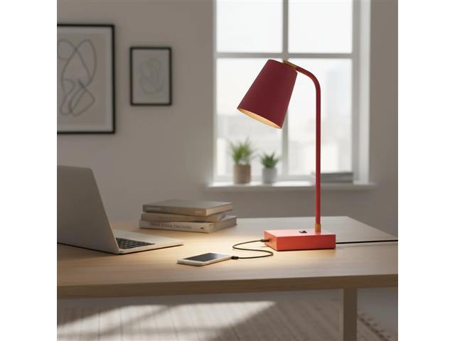 Luminária de mesa Ocanova USB A TUTTO Cor Rosa - 4