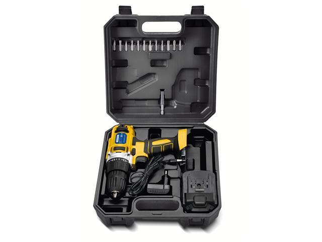 Parafusadeira/Furadeira 12V Tramontina à Bateria 16 Peças - 1