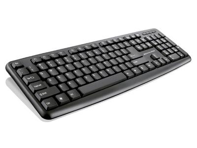 Teclado Básico Multilaser Slim Standard USB TC065 Preto