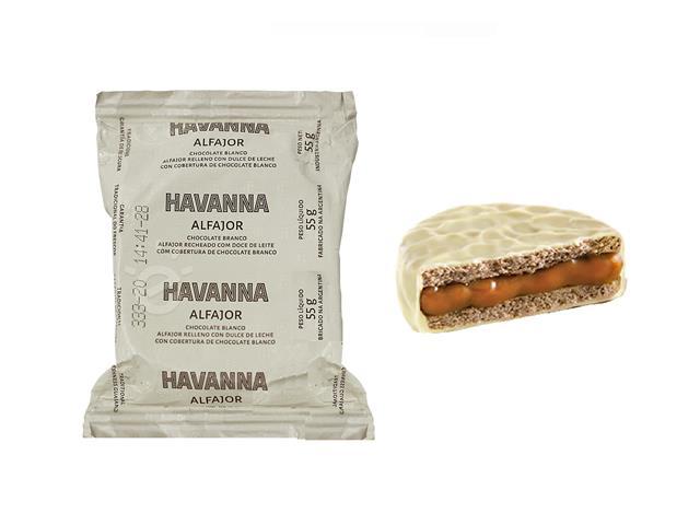 Alfajor Havanna Solito Chocolate Branco com Doce de Leite 55g - 1