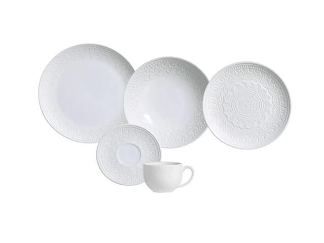 Aparelho de Jantar 20 Peças Porto Brasil Agra Branco - 3