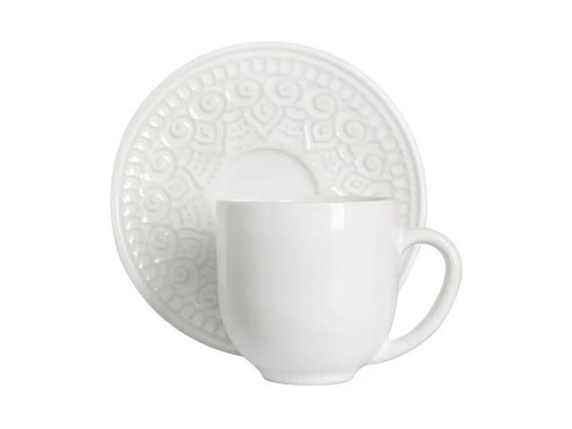 Aparelho de Jantar 20 Peças Porto Brasil Agra Branco - 4