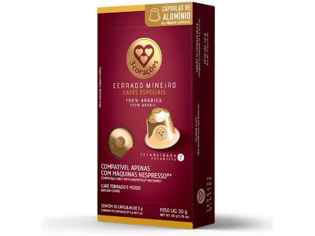 Cápsula de Café Compatíveis Nespresso 3 Corações Cerrado Mineiro - 2
