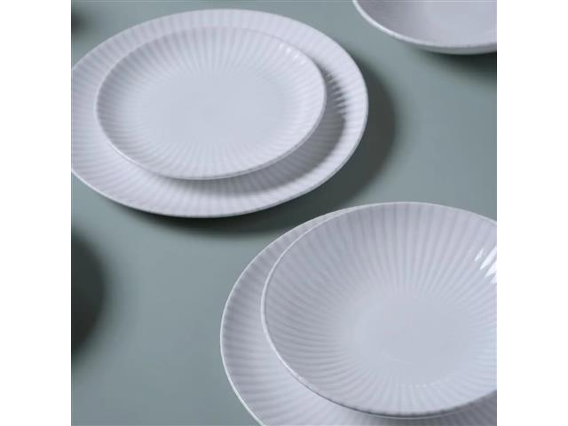 Conjunto Porto Brasil com 6 Pratos Sobremesa Coup Stoneware Trendy - 4