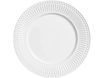 Conjunto Porto Brasil com 6 Pratos Raso Roma Branco
