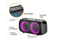 Caixa de Som Bluetooth Pulse SP513 Pulsebox 2 Double 6.5 700W USB Aux - 3
