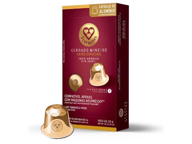Combo 40 Cápsulas de Café Compatíveis Nespresso Três Corações - 2