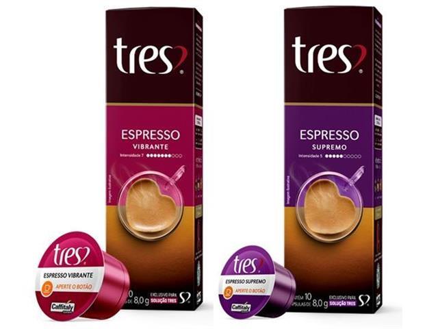 Combo 20 Cápsulas Três Corações Espresso Vibrante e Supremo - 1