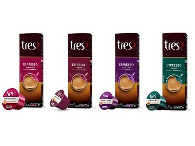 Combo 40 Cápsulas Três Corações Espresso Vibrante Atento Supremo Pleno