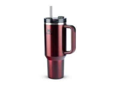 Copo com Canudo Stanley Quencher 2.0 Rosewood Glowl 1,180 Litros