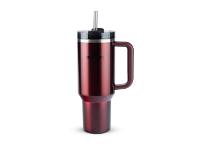Copo com Canudo Stanley Quencher 2.0 Rosewood Glowl 1,180 Litros - 2