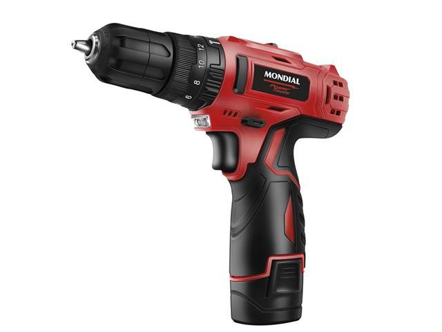 Parafusadeira e Furadeira com Impacto Mondial PI-11MA Bivolt - 1