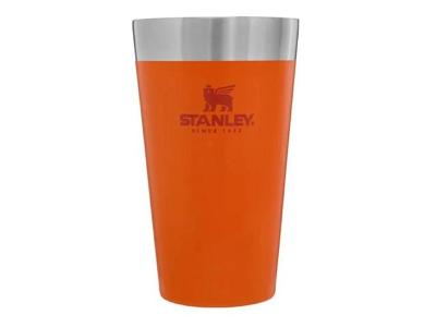 Copo Térmico de Cerveja Stanley sem Tampa Laranja 473ML