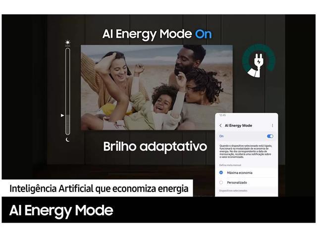 Smart TV LED 55" Samsung Crystal UHD 4K Tizen HDR10+ 3 HDMI 1USB Wi-Fi - 3