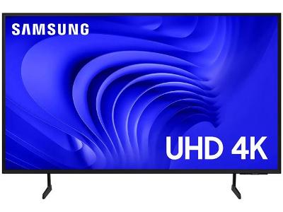 Smart TV LED 55" Samsung Crystal UHD 4K Tizen HDR10+ 3 HDMI 1USB Wi-Fi