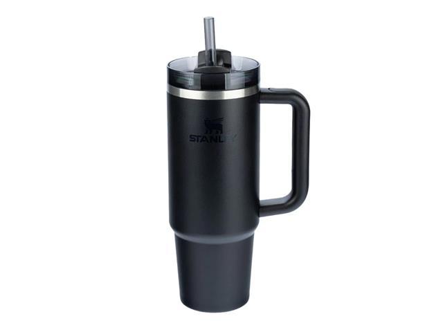 Copo com Canudo Stanley Quencher 2.0 Black 887ML - 2