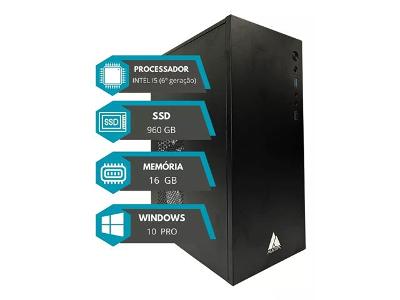 Computador MultiPc Core I5 6ª Gen 16GB RAM SSD 960GB Windows 10 Pro