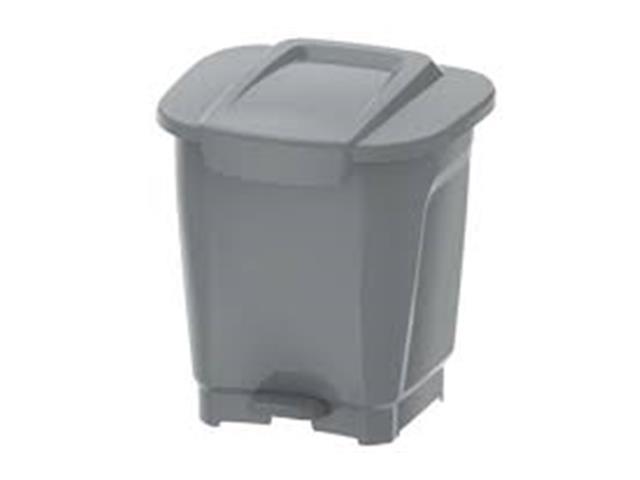 Lixeira Tramontina T-Force Cinza 25 Litros - 1