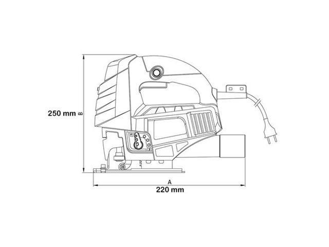 Serra Tico-Tico Tramontina 600W 220V - 4