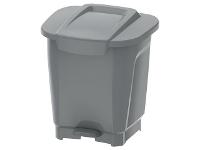 Lixeira Tramontina T-Force Cinza 15 Litros - 1