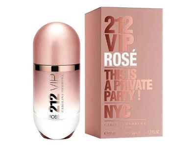 Perfume Feminino 212 VIP Rosé Carolina Herrera Eau de Parfum 50ml
