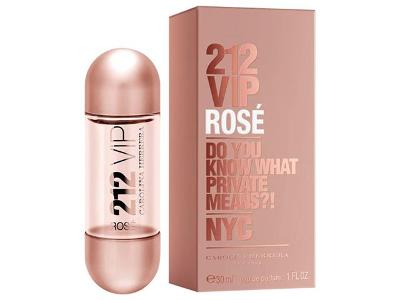 Perfume Carolina Herrera  212 VIP Rosé Feminino Eau de Parfum 30ml