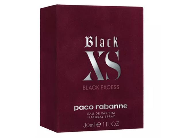 Black Xs For Her Paco Rabanne Feminino EDP 30ml - 3