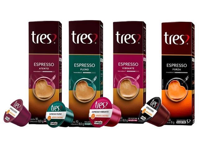 Combo 40 Cápsulas de Café 3 Corações Atento + Forza + Pleno + Vibrante - 1