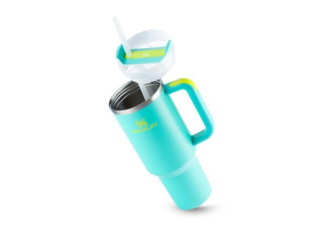 Copo com Canudo Stanley Quencher 2.0 Tropical Teal 1,180 Litros - 3