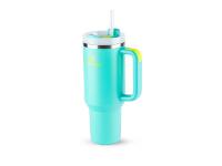 Copo com Canudo Stanley Quencher 2.0 Tropical Teal 1,180 Litros - 2