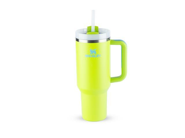 Copo com Canudo Stanley Quencher 2.0 Bright Lime 1,180 Litros - 1