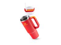 Copo com Canudo Stanley Quencher 2.0 Chili 887ML - 3